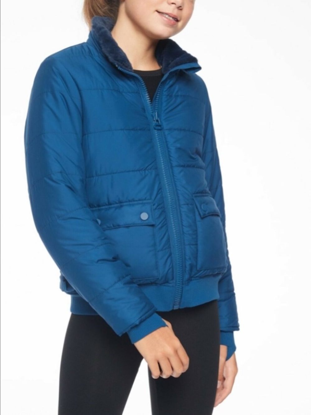 Athleta Warm Wishes Puffer Jacket